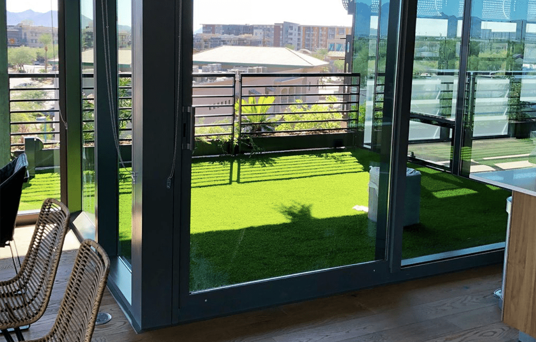 Can You Install Artificial Grass on a Patio or Balcony?